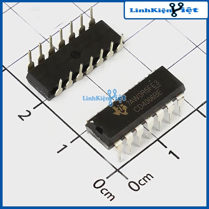 IC chức năng CD4066 14P (CD4066BM, CD4066BE)