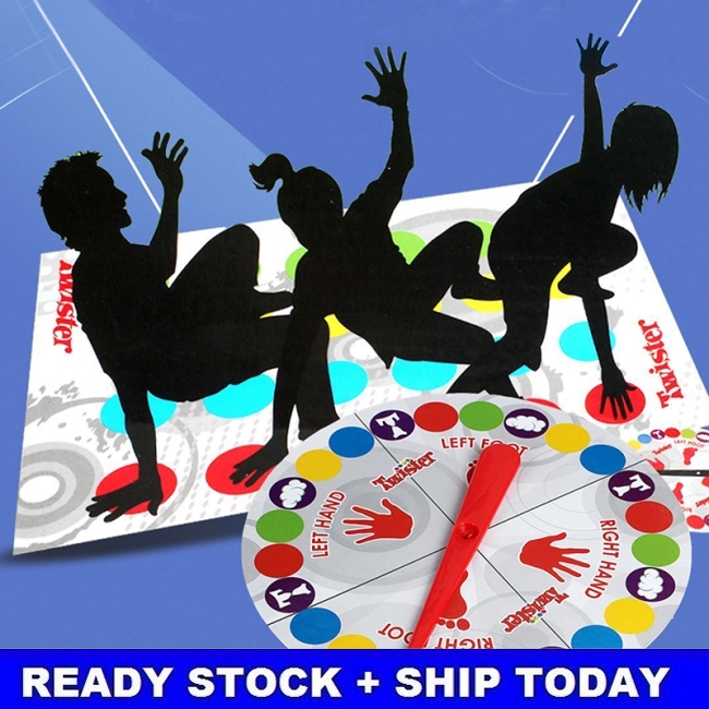 Trò chơi board game Twister cho trẻ em và người lớn