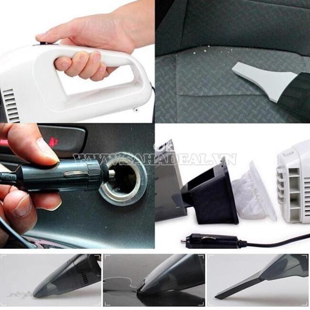 Máy Hút Bụi Mini Ô Tô Cầm Tay Dùng Tẩu 12V Trên Ô Tô Siêu Tiện Dụng Mẫu Mới 2020 | BigBuy360 - bigbuy360.vn