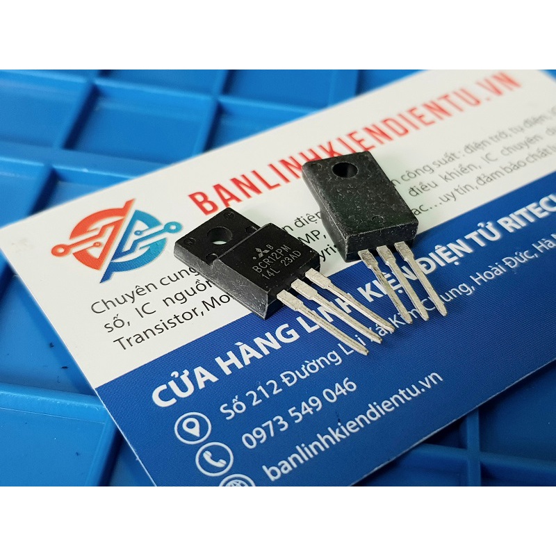 [Combo 2 con] BCR12PM-14L BCR12PM Triac 12A 700V TO-220