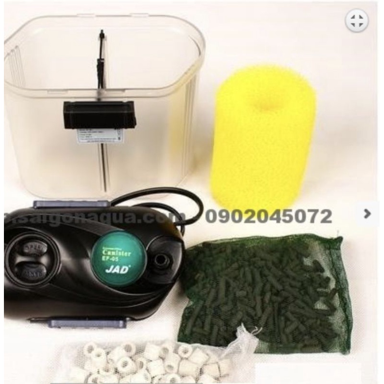 Máy Lọc ngoài Bể cá BOYU EFU-05 có Đèn UV//T12