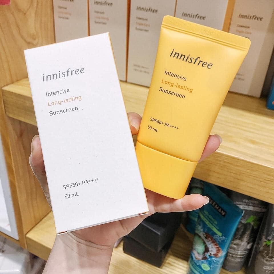 Kem Chống Nắng Innisfree Intensive Long-Lasting Sunscreen SPF50+/PA++++ 50ml