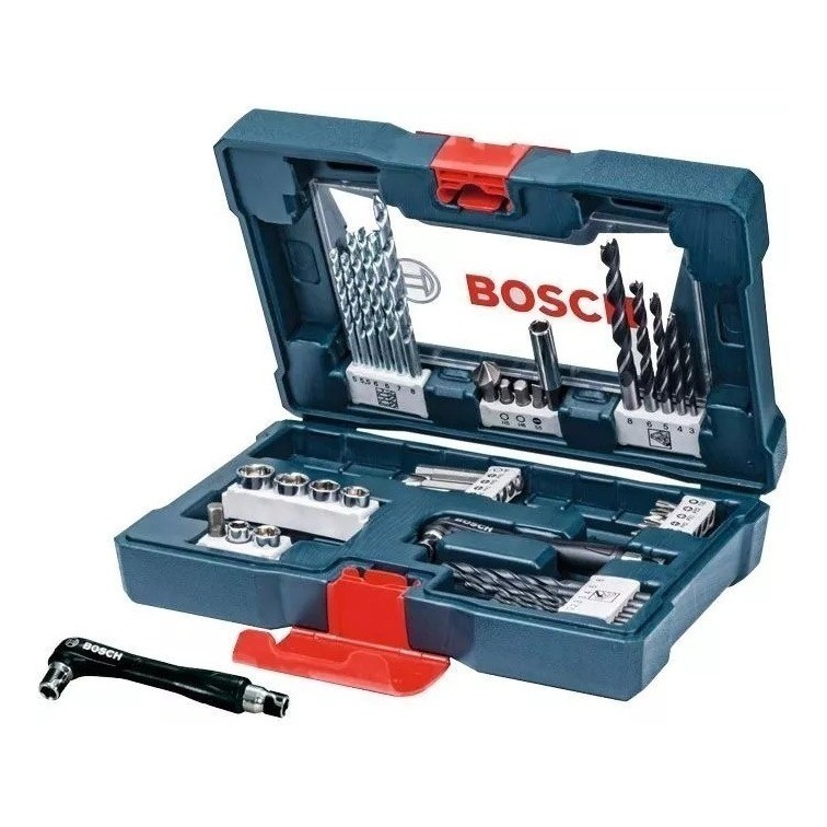 Máy khoan pin Bosch GSB 180-LI (Hộp công cụ + set 41 món)