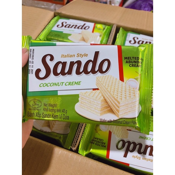 Bánh xốp Sando Coco  53.5g