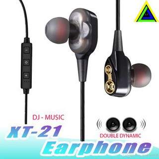 Tai Nghe Bluetooth Dual Driver - Double Dynamic Hifi XT-21