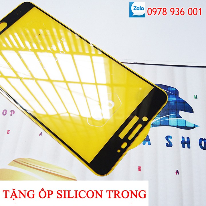 Cường lực 9D Samsung C9 Pro - C900 full màn hình - Trong suốt - Cảm ứng mượt mà