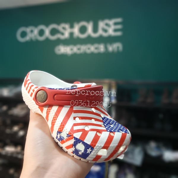 Dép sục crocs trẻ em chính hãng classic size 21 - 39, dép crocs cho bé trai bé gái tặng kèm jibbitz sticker - crocshouse