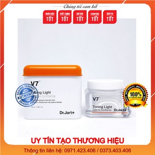 Kem dưỡng trắng da và mờ thâm nám Dr.Jart+ V7 Toning Light nội địa Hàn Quốc full size