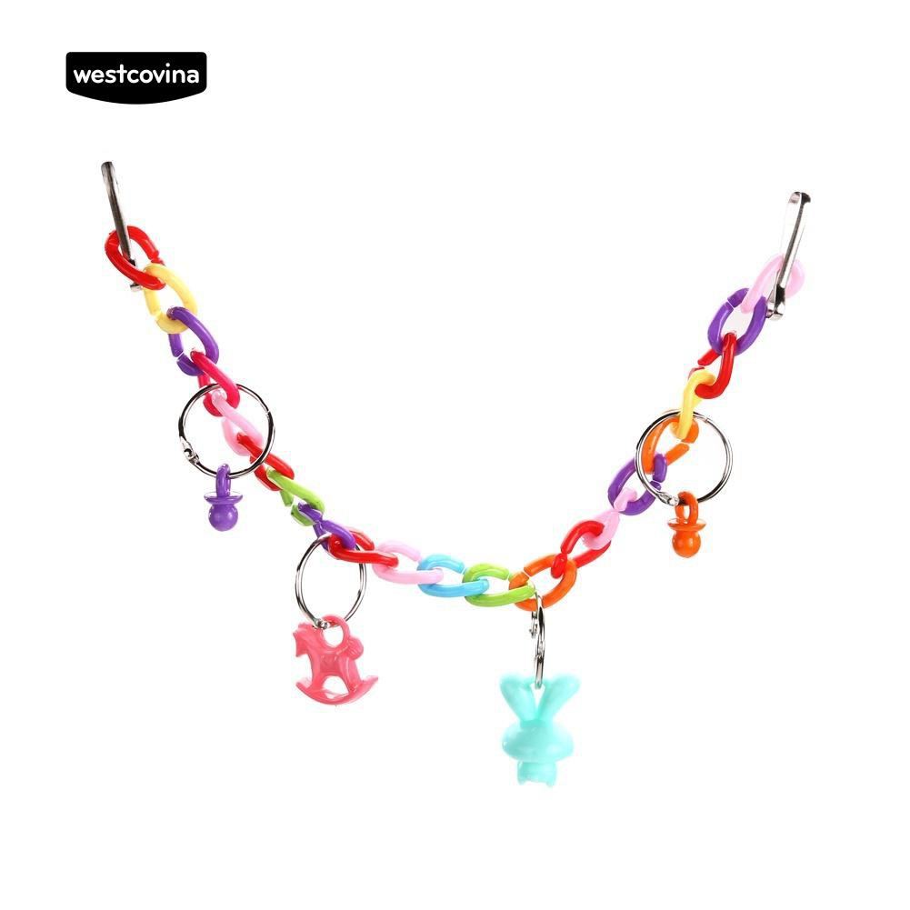 Đồ Chơi Nhai Cắn Thú Vị Cho Chim Vẹt Cảnh