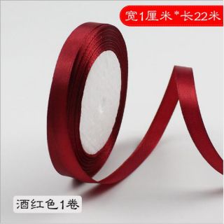 Cuộn Ruy băng lụa satin 1cm