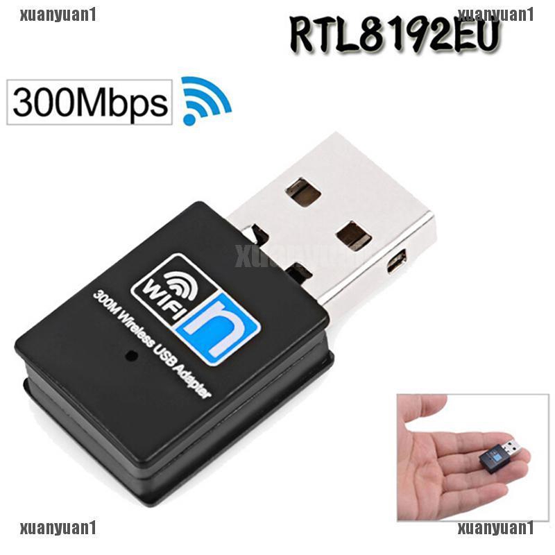 USB kết nối Wifi không dây 802.11 b/g/n tốc độ 300Mbps tần số 24-2.4835GHz có đèn LED | BigBuy360 - bigbuy360.vn