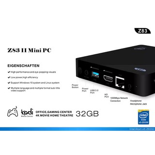 Mini PC Z83ii Ram 2G chip Intel Z8350 Window 10