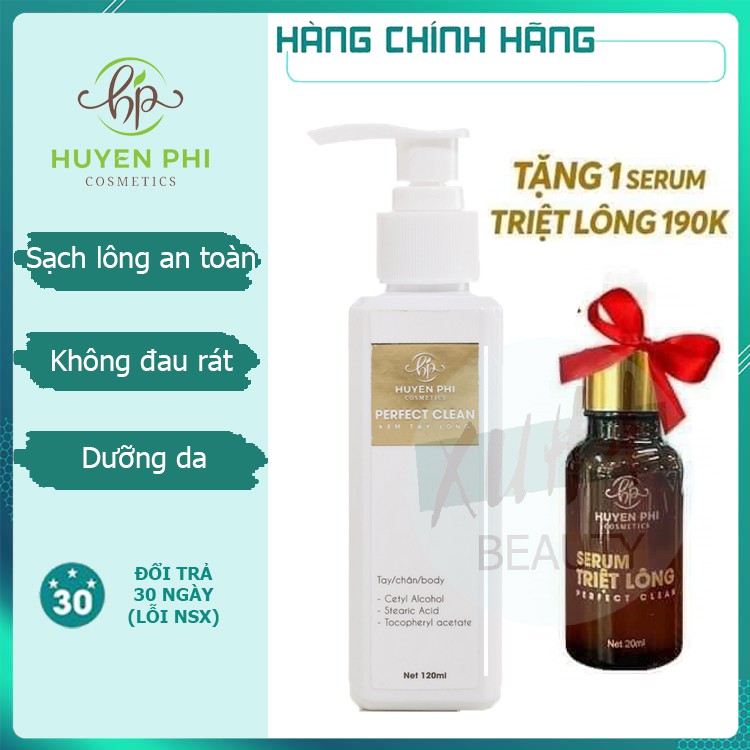[Hàng Cao Cấp] - Combo Kem Tẩy Lông Huyền Phi Triệt Sạch Bất Chấp Các Loại Lông