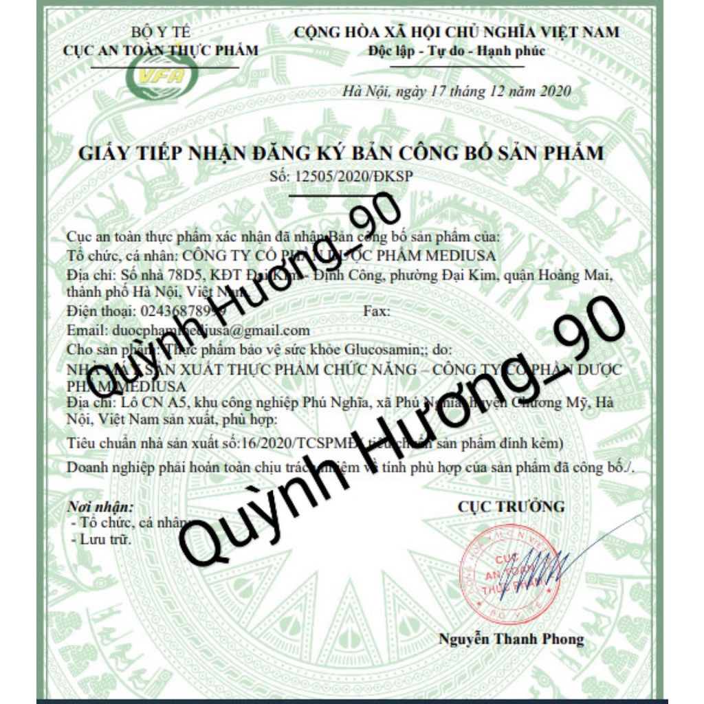 Viên uống GLUCOSAMIN 500 hộp 100 viên hỗ trợ bảo vệ xương khớp