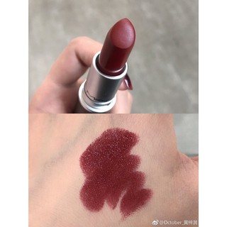 Son MAC Dubonnet 108 Màu Đỏ Rượu – Amplified