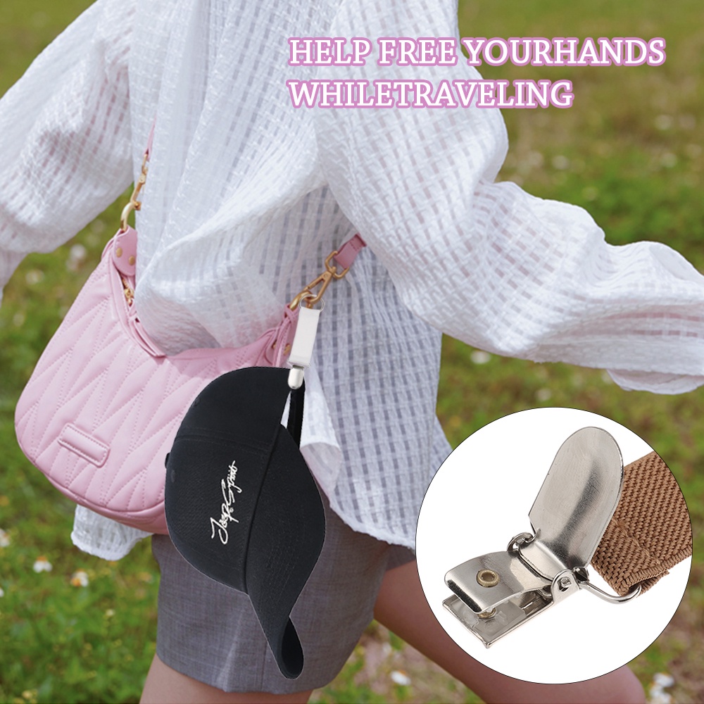 Kẹp Cố Định Mũ Đa Năng Co Giãn Tiện Dụng