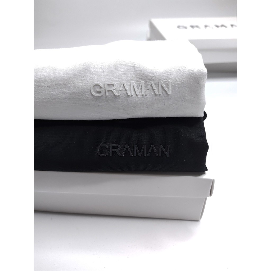 Áo thun nam cổ tròn GRAMAN, chất vải Cotton co giãn 4 chiều, dày dặn, form regular fit A1