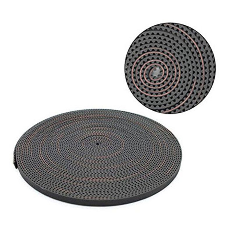 Dây đai cam GT2 5m rộng 6mm cho RepRap Mendel Rostock Prusa GT2-6mm