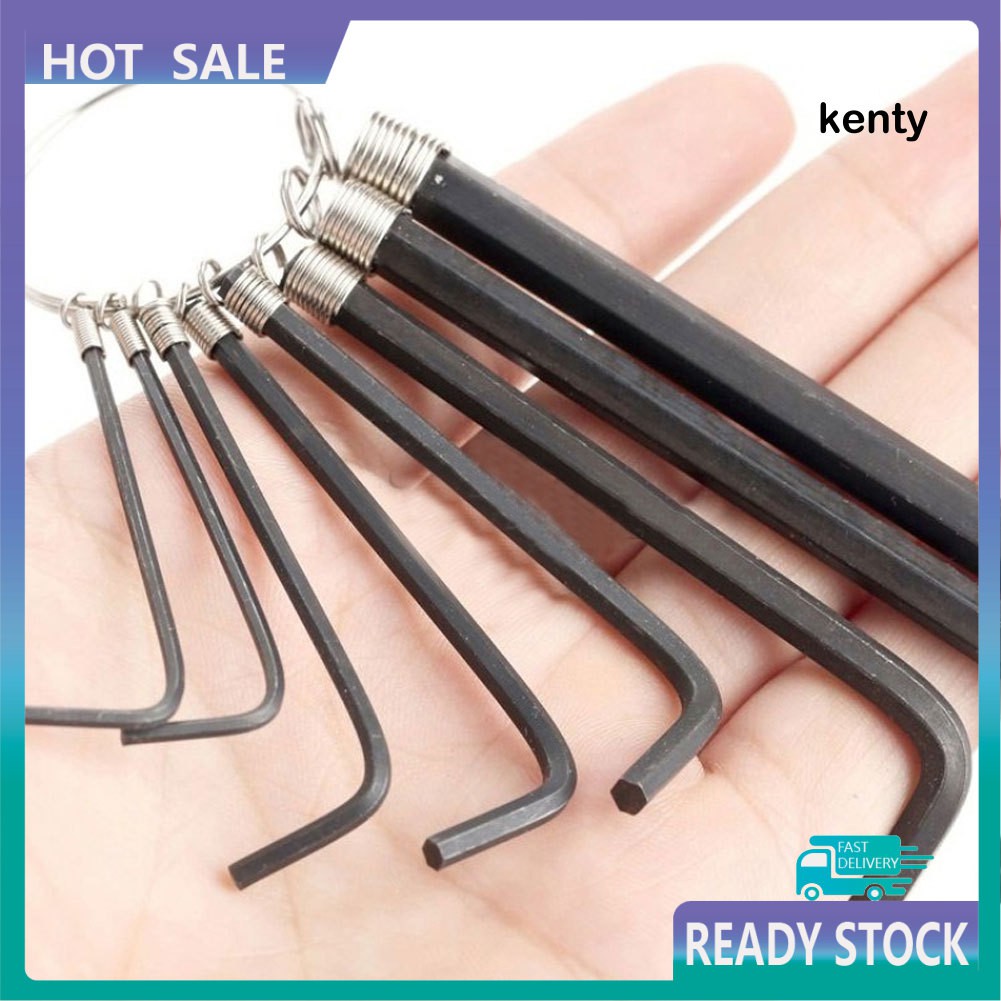 Bộ 8 Cờ Lê Lục Giác Sửa Chữa Xe Đạp Chuyên Dụng