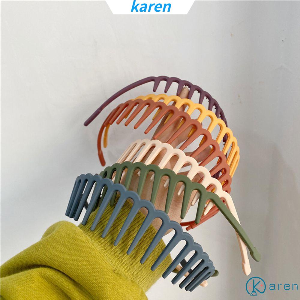 Băng Đô Cài Tóc Màu Đen Đơn Giản Thời Trang Cho Nữ