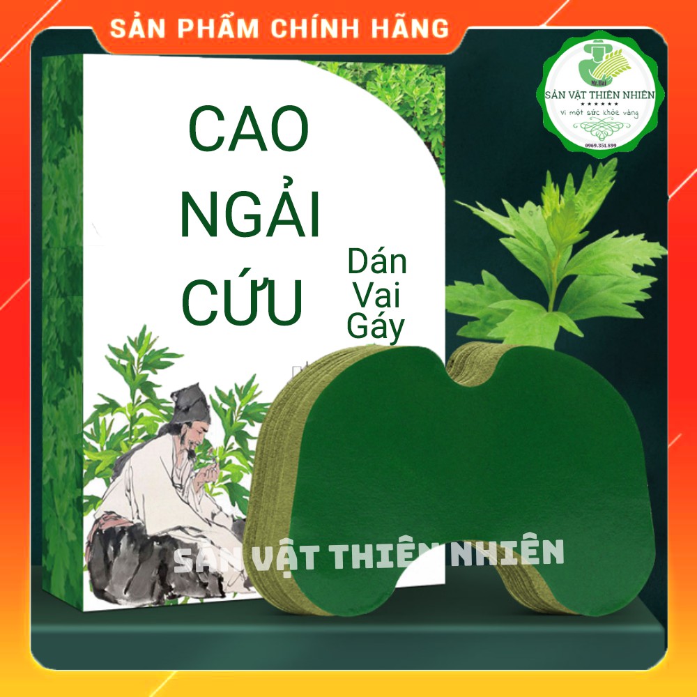 Cao Dán Vai Gáy Ngải Cứu Ngải Nhức Mỏi Xương Lưng Đầu Gối Hiệu Quả