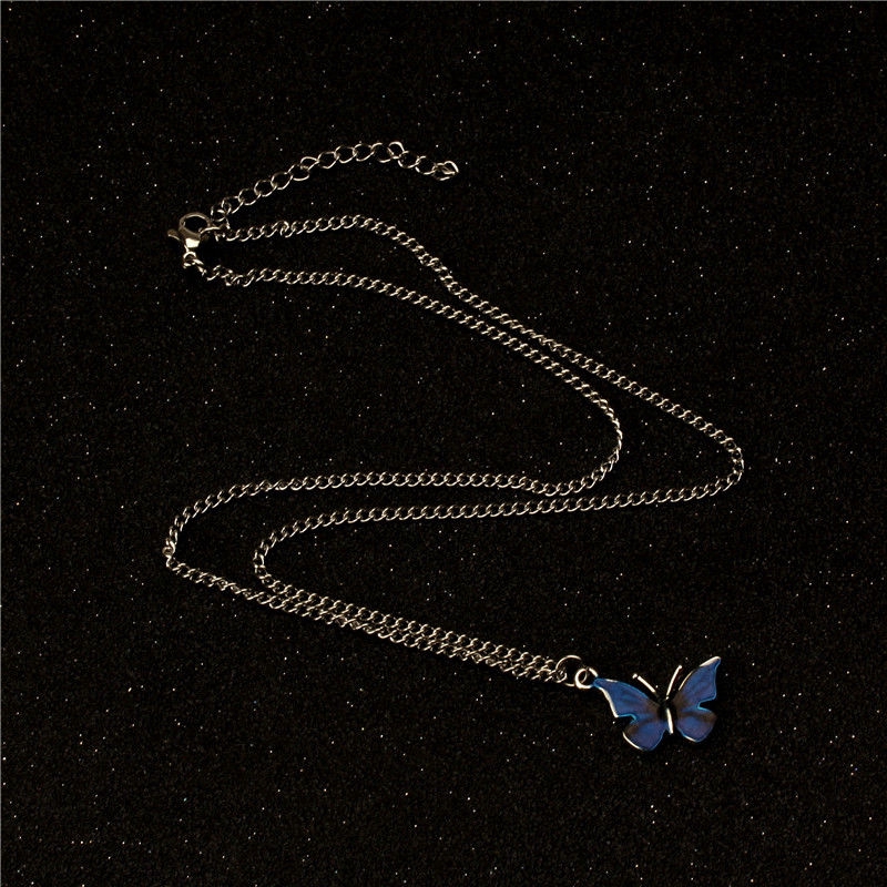 Dây chuyền nữ mặt hình bướm phong cách hip hop 22449