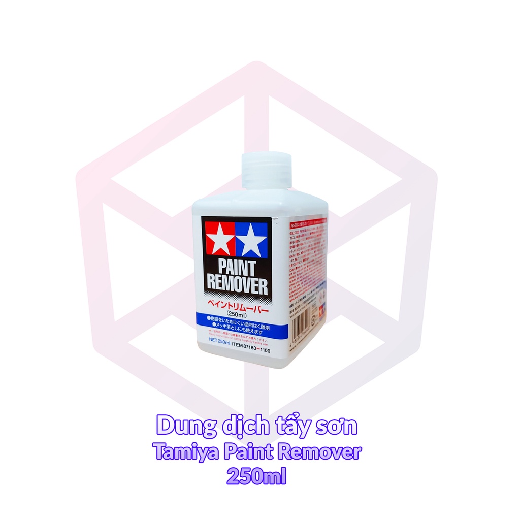 Dung dịch tẩy sơn Tamiya Paint Remover (250ml) [87183] [TAM] [PGN16]