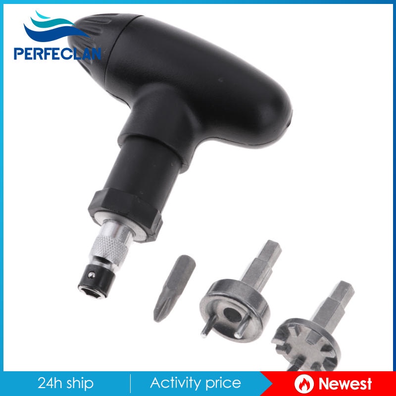 Bộ Dụng Cụ Tháo Đinh Gắn Đế Giày Đánh Golf Kèm 3 Đầu Chuyển Đổi