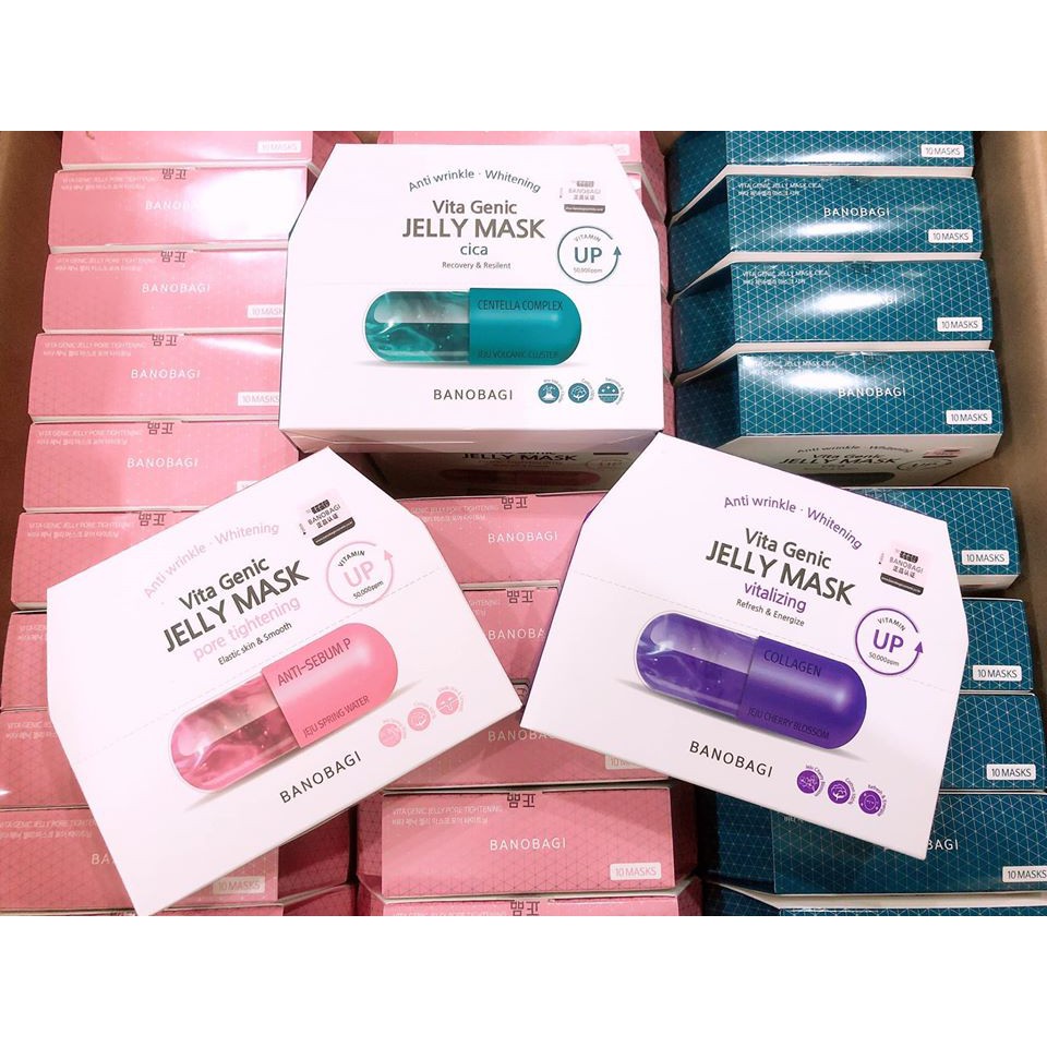 MẶT NẠ VITA GENIC BANOBAGI JELLY MẪU MỚI 2020