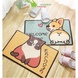 Thảm trải sàn nhà cute, Thảm trải nhà thiết kế mới, Kích thước 40x60