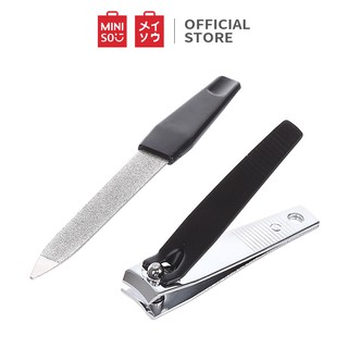 Bộ bấm và dũa móng tay Miniso (Đen) - Hàng chính hãng