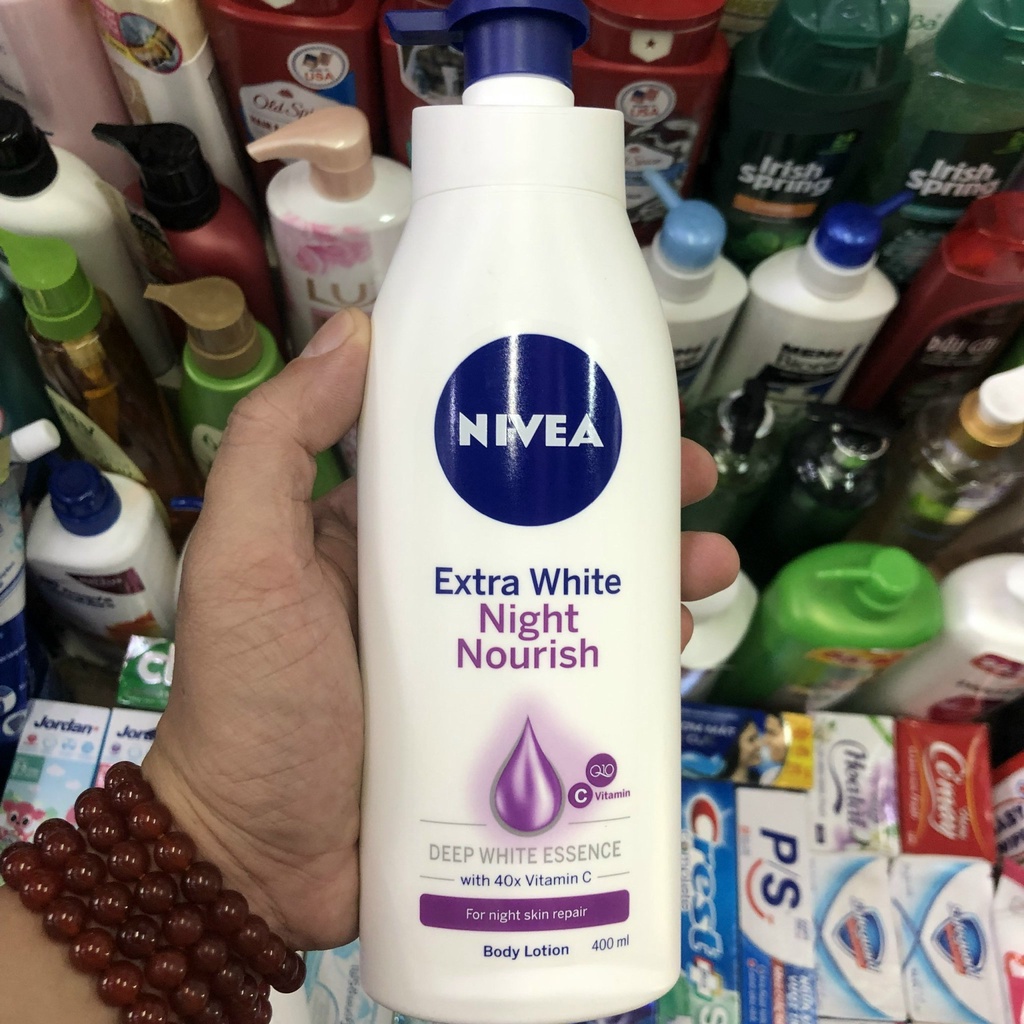 Dưỡng Thể Nivea Bổ Sung Collagen - Dưỡng Trắng Ngày Và Đêm 400ml