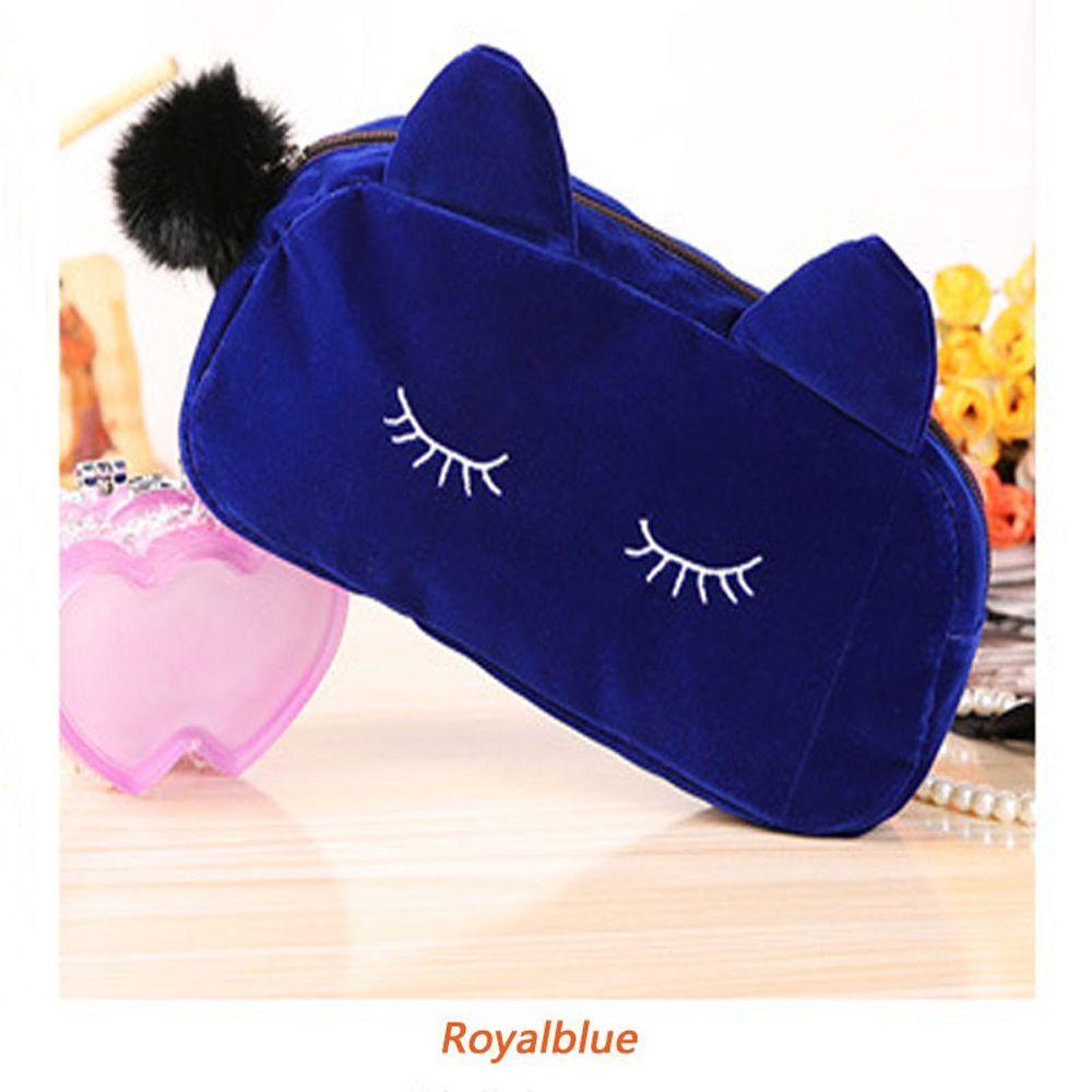 Túi Đựng Đồ Trang Điểm Đa Năng Hình Mèo Dễ Thương