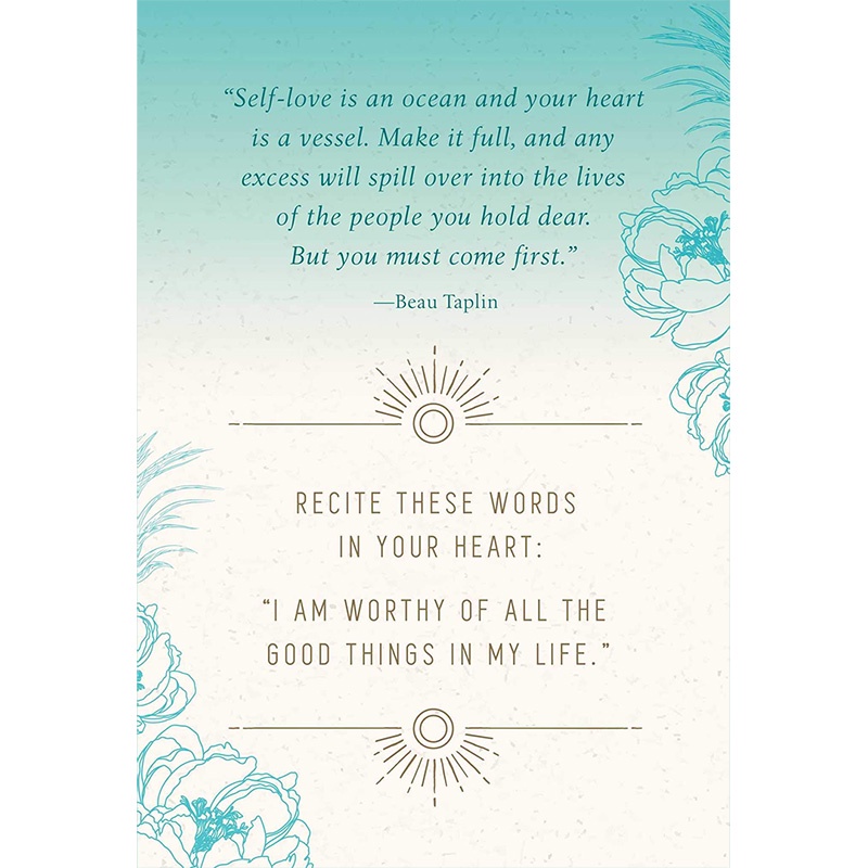 Bộ Bài Self-Care Inspirational Card Deck  - Bài Gốc Authentic Chính Hãng 100%