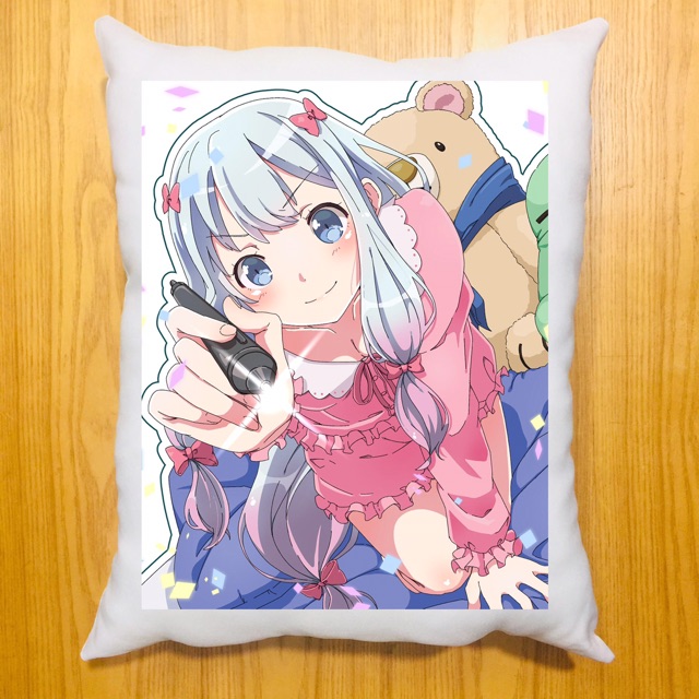 Gối ôm anime sagiri dài 40x50cm