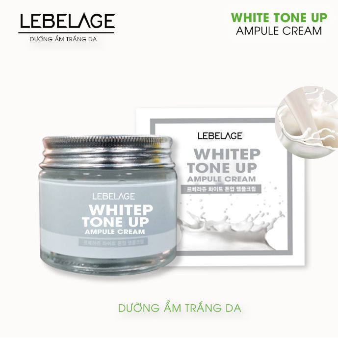 Kem Dưỡng Da Nâng Tone Trắng Sáng White Tone Up Cream Lebelage - Dung tích 70mL