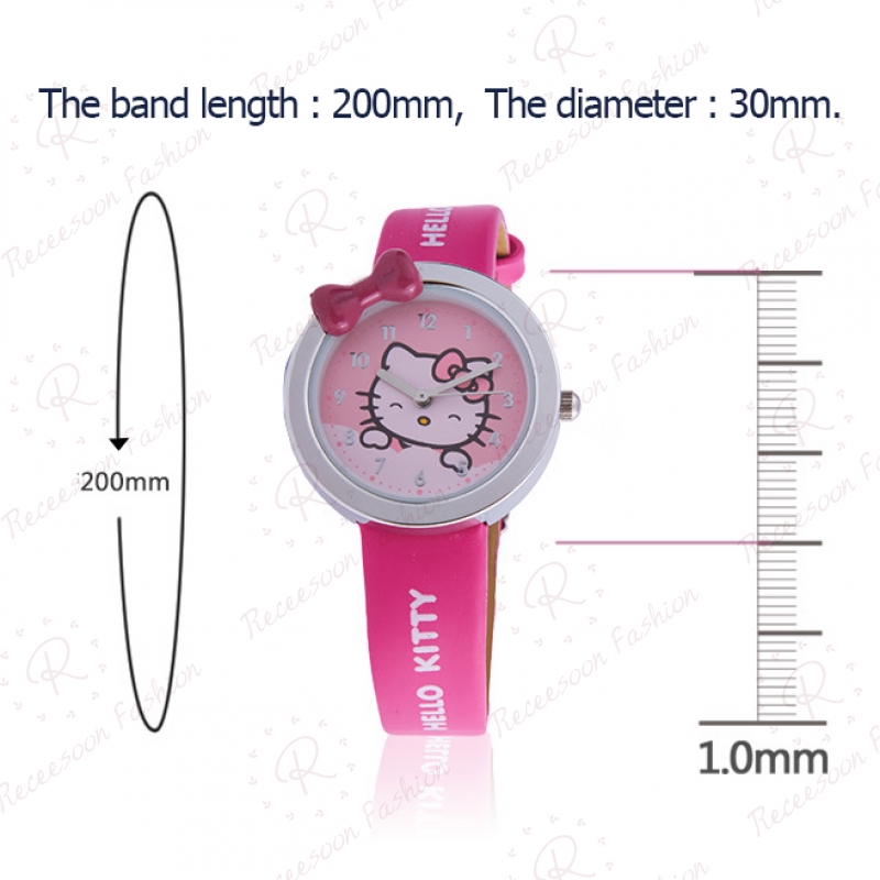 Đồng hồ Hello Kitty dây da dành cho bé gái | BigBuy360 - bigbuy360.vn
