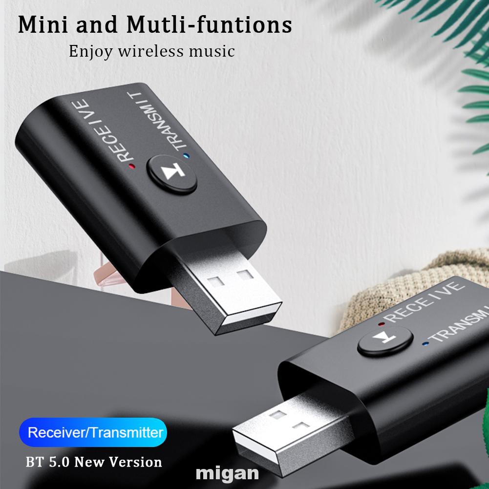 Bộ Thu Phát Âm Thanh Bluetooth 2 Trong 1 Cho Xe Hơi