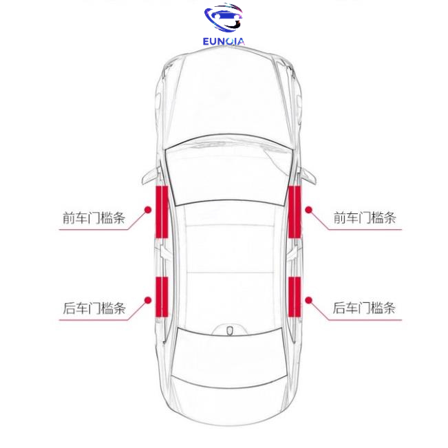 Nẹp Dán Vân Cacbon 5D Chống Trầy Xước Bảo Vệ Bậc Cửa Ô Tô/ Bảo Vệ Cốp Sau Xe Hơi Có Đủ Hãng Xe