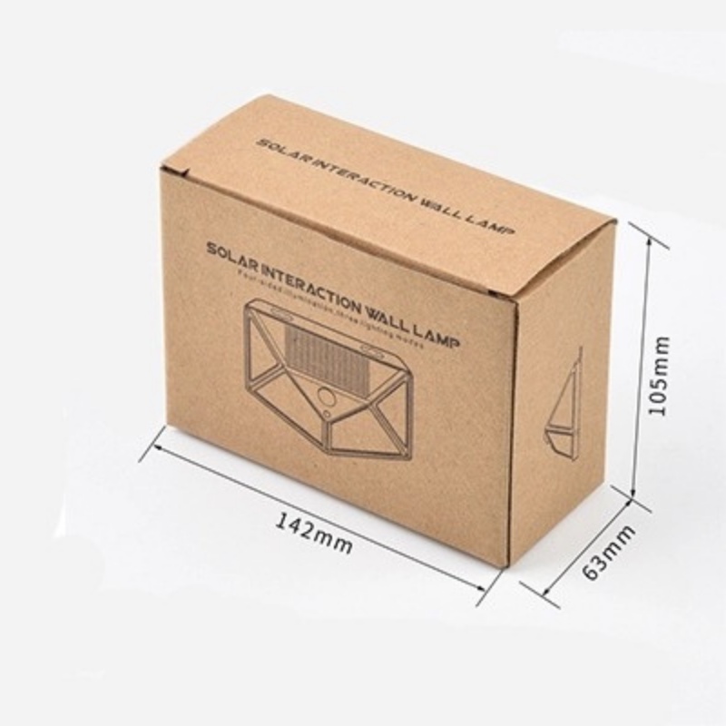 Đèn led cảm ứng tự động năng lượng mặt trời 3 chế độ siêu sáng chống nước MIIBOOSHI D5.037