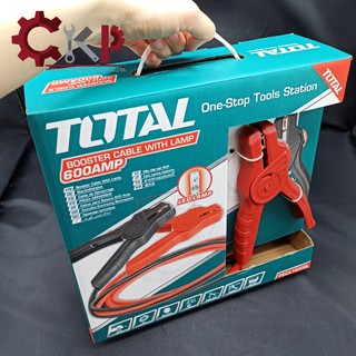Dây cáp sạc bình có đèn Led TOTAL PBCA16008L