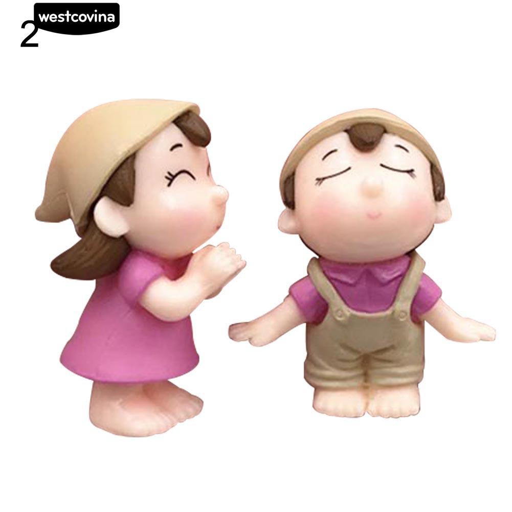 Bộ 2 Mô hình đáng yêu trang trí vườn nhà búp bê