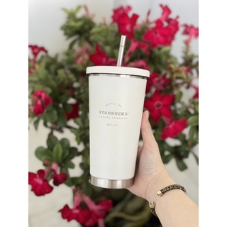 Ly giữ nhiệt coldcup Black - White 473ml