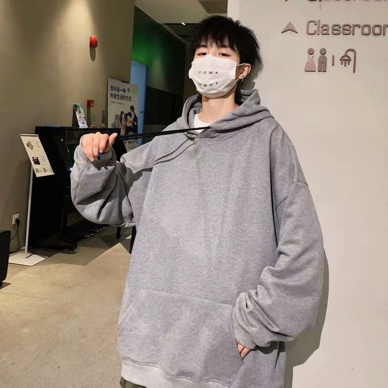 [ Mã 12FASHIONSALE1 giảm 10K đơn 50K ] Áo hoodie form rộng phong cách Hồng Kông size-m-5xl | BigBuy360 - bigbuy360.vn