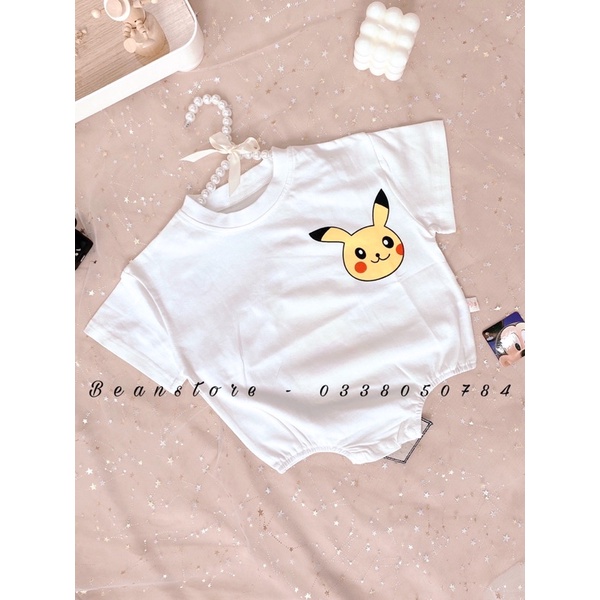 [ Hàng Mới Về ] Body chip Pikachu form rộng Hàn quốc ( shop tự chụp)