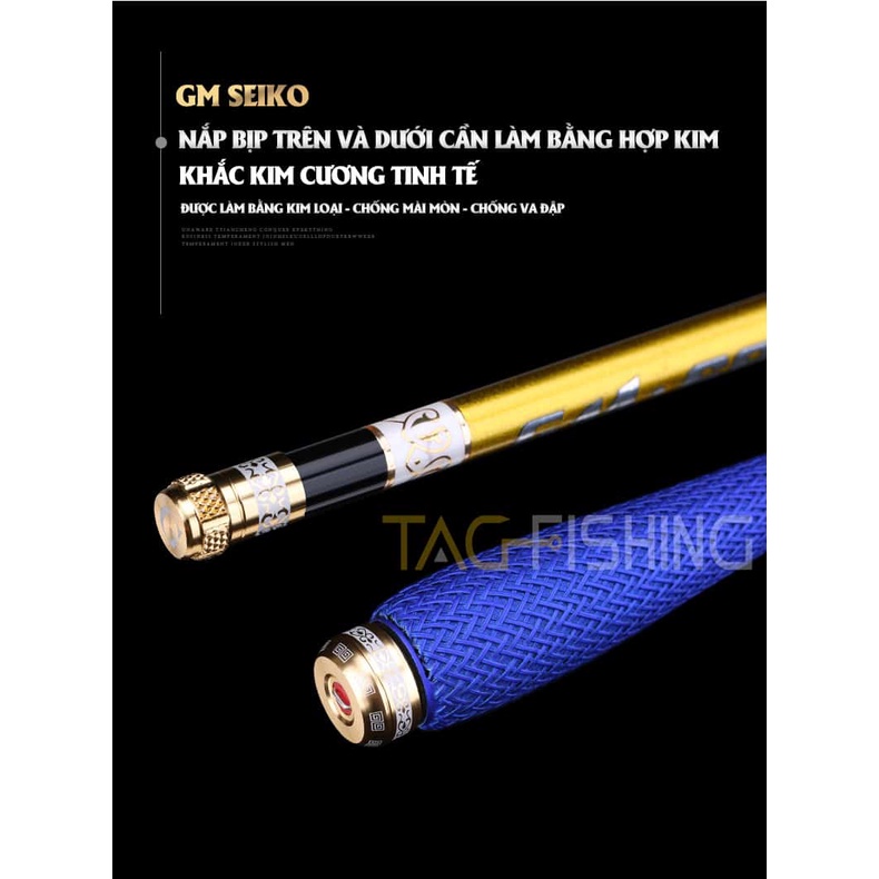 Cần Câu Tay Gama Seiko Tinh Hoa Diếc