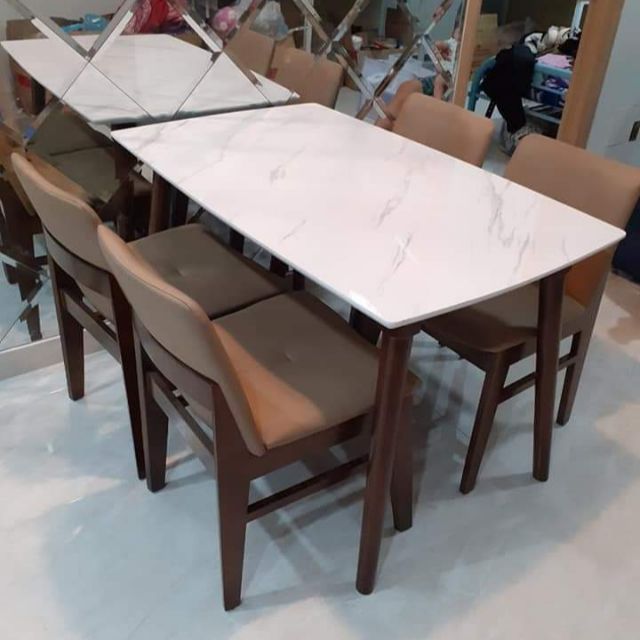 Bộ bàn ăn Obama giả đá cao cấp (Freeship nt HCM, Dĩ An, Biên Hoà) | BigBuy360 - bigbuy360.vn