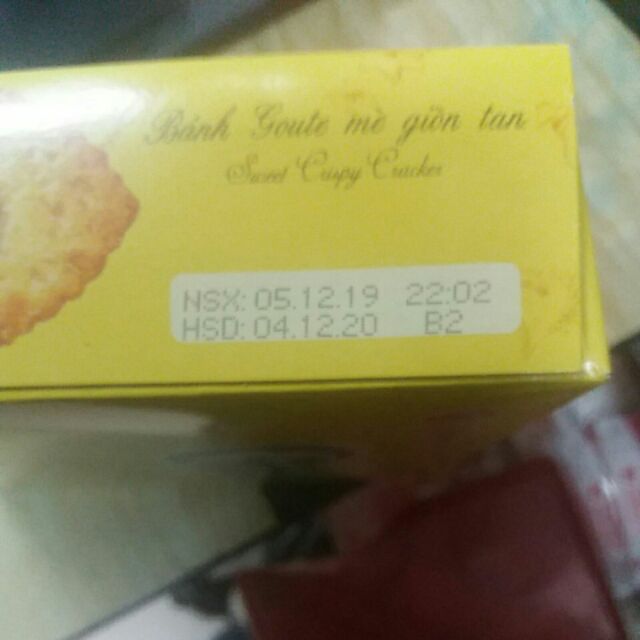 Bánh quy mè Gouté hộp 288g