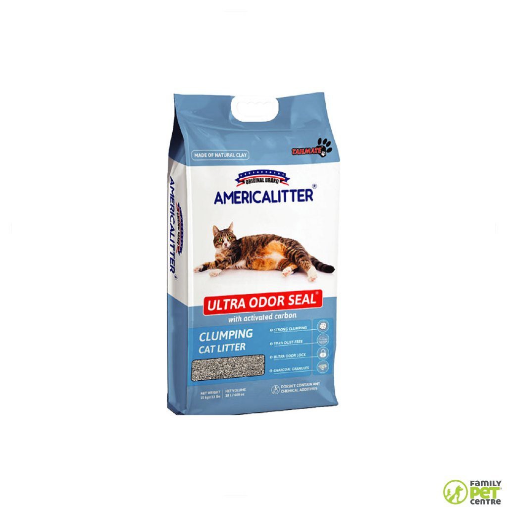 10L Cát vệ sinh America Litter cho mèo - cát đất sét siêu vón siêu khử mùi chống bụi American Garé Pet Shop