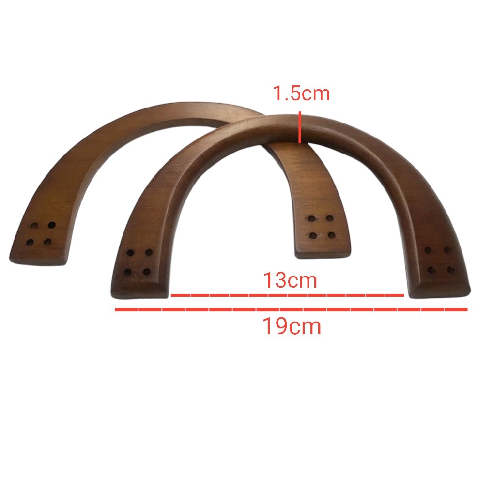 Quai gỗ túi xách kiểu chữ C